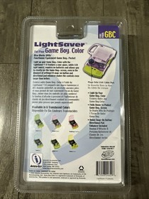 Nintendo Game Boy Color/Pocket GBC LightSaver Light Screen Protector accessories