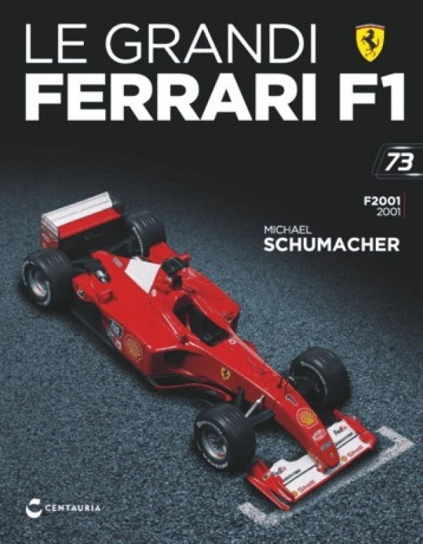 Ferrari F2001 - Michael Schumacher - 2001 - Le grandi Ferrari F1 - 1:24 nr 73 - Immagine 2 di 4