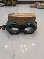 Vintage Huntsman Welder Glasses/Goggles Cool Old Rockabilly Steampunk MadMax MCM
