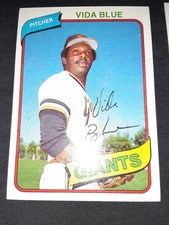1980 Topps - Vida Blue #30