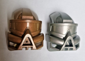 Your Choice Kanohi LEGO Bionicle Mata Silver Gold Hau Pakari Akaku Kaukau Kakama