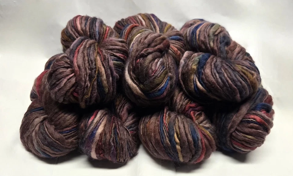 Paquete de 5 hilos Colinette Point - 7 madejas - 100 % algodón grueso - teñido a mano Foto 2 de 3