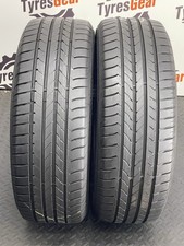 2x 195 55 R16 87V GOODYEAR EFFICIENT GRIP 4-5+mm TESTED FREE FITTING