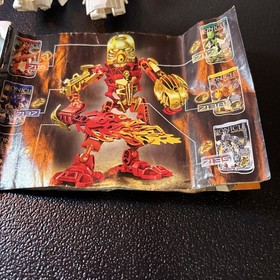 LEGO Bionicle Hero Factory Lot Preston Stormer 7164 & Pitaka 7137 Flaw