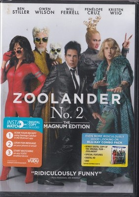 Zoolander 2: Magnum Edition (DVD)NEW DVD,Unopened,Sealed!