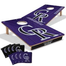 Colorado Rockies 2 ft. x 4 ft. Cornhole Game