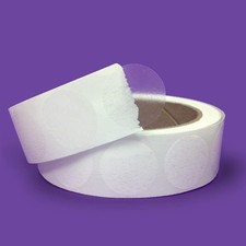 1" Round Super Clear Envelope/Package Seals, Circle Stickers - 3000 Labels