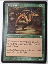 Bog Gnarr - Apocalypse - Magic the Gathering MTG Nice!