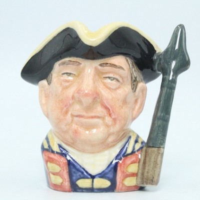 Royal Doulton Guardsman Miniatur Figur Toby Krug D6582 2,5''