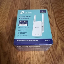 *SEALED*  TP - Link  AC1200 WiFi Range Extender Up to 1200Mbps Dual Band (RE315)