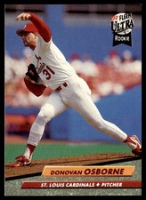 1992 Ultra Donovan Osborne Rookie St. Louis Cardinals #570