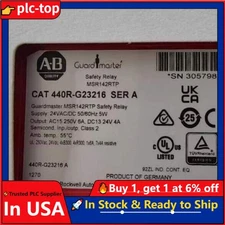 Allen Bradley 440R-G23216 GuardMaster 24 V Safety relay 440RG23216 US Free Tax