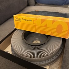 Vintage Kodak Carousel Transvue 140 Slide Projector Tray