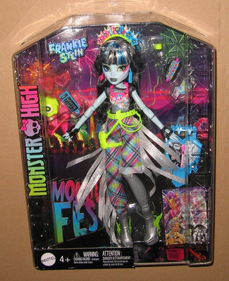 Monster High Monster Fest FRANKIE STEIN | Puppe mit Accessoires & Zubehör