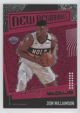 2019-20 Panini Status Tmall New Beginnings Red Zion Williamson #30 nd3
