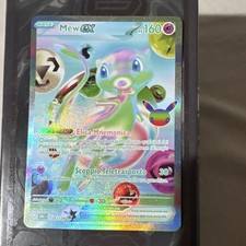 Pokémon Mew ex 158/128 ITA 30 anniversario ita Rara segreta Full Art Foil 160 PV