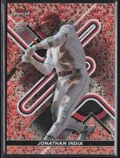 2022 Finest #47 Jonathan India Rose Gold Mini-Diamonds Refractor #/50