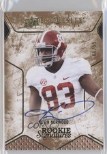 2014 Exquisite Collection Rookie Signatures 8/55 Kevin Norwood #95 Auto 3c4