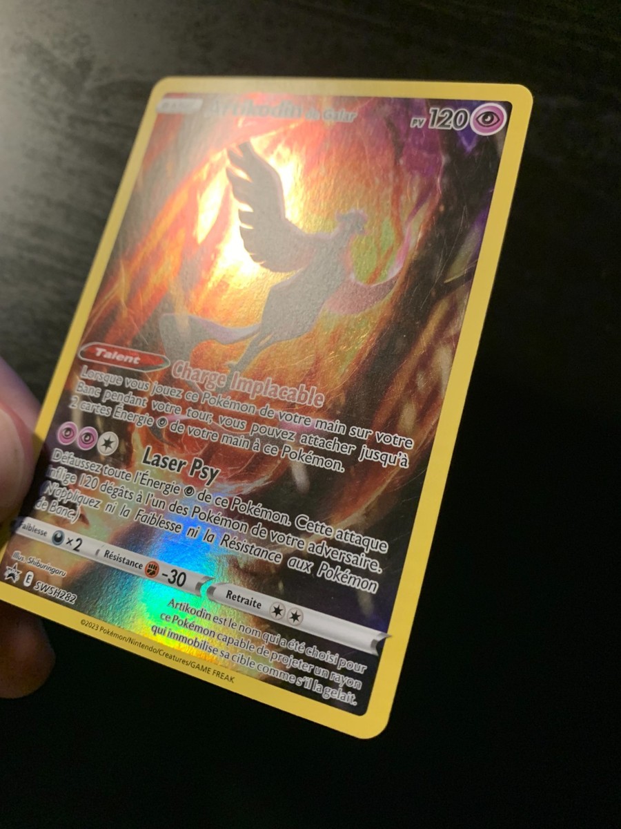 Pokébox Artikodin de Galar Epée et Bouclier12.5 Zénith Suprême