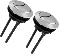 2 Pack Dual Push Flushing Toilet Button, 58Mm Toilet Tank Buttons Toilet Valve R