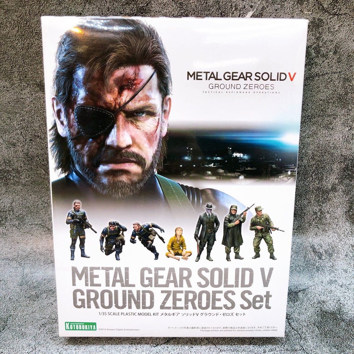 Metal Gear Solid V Ground Zeroes Set 1/35 Unpainted Model Kit