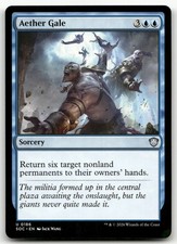 Aether Gale #186 (NM) Commander: Secrets of Strixhaven SOC Magic MTG