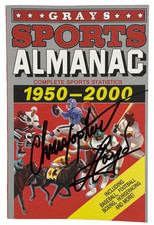 Christopher Lloyd Signed Grays Almanac Back to the Future Autograph Beckett