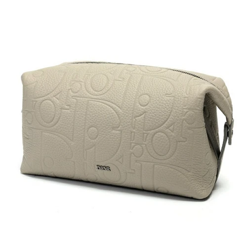 Christian Dior Dior DIOR Pochette Voyage 2ESC95 Gravité Cuir Gris... GZl175wf