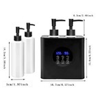 Double Bottle Massage Oil Heater Electric Lotion Warmer LED Screen