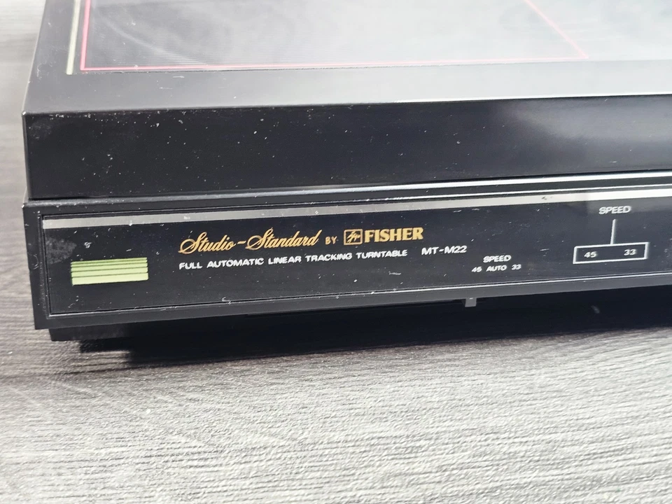 1980's Fisher MT-22 Fully Automatic Linear Tracking Turntable - Faulty Cable - Image 3 of 4