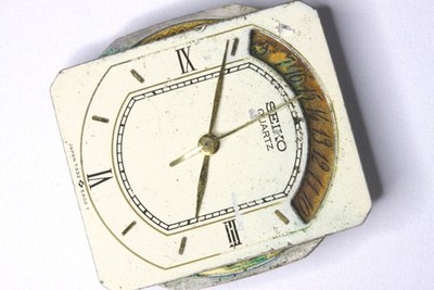 Seiko 7432A lady quartz movement Japan and Japan dial,for repairs or parts-23056