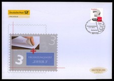BRD BUND FDC 2012 ERG&Auml;NZUNGSWERT 3 CENT - selbstklebend xe15