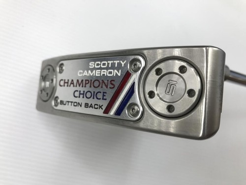 2023 Us Scotty Cameron Champions Choice Newport Putter 34In W/Hc Steel Right
