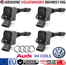 GENUINE VW x4 Ignition Coils For 2013-2022 Volkswagen Audi Porsche, 06H905110G