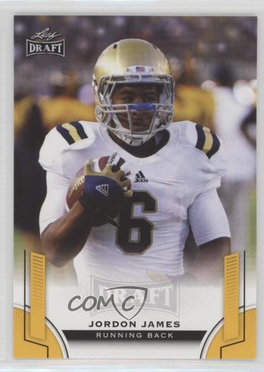 2015 Leaf Draft Gold Jordon James Jordan James #73 1u6