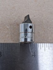 Snap-on Tools Stubby Flat Blade 1/4 Drive Socket Carburetor Adjustment TM82 USA