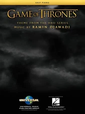 Game of Thrones HBO TV Series Theme by Ramin Djawadi for Easy Piano Sheet Music