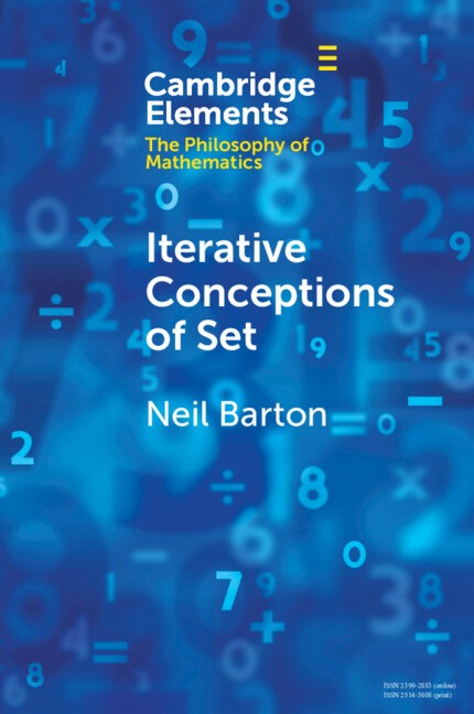 Iterative Conceptions of Set Barton Paperback Cambridge University Press