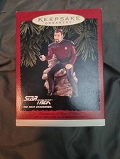 Hallmark Keepsake Ornament Star Trek Next Generation TNG William T Riker 1996
