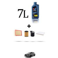 Hoffcar Set Service 4 Filter Und 7L ÖL FüR Infiniti Q30 2.2 D 125Kw Von 2015