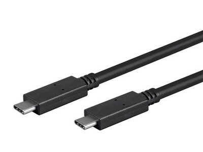 Monoprice Essentials USB Type-C to Type-C 3.1 Gen 1 Cable 5Gbps 3A 30AWG 6.6ft