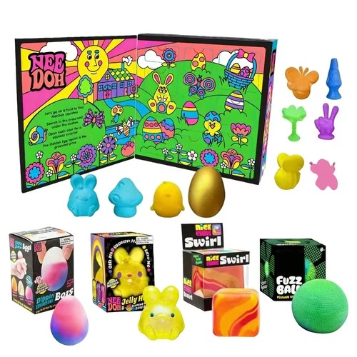 NeeDoh Golden Egg Hunt - Sensory Squeeze Toy Squishy Toy Set Easter Fidget Toy - Picture 15 of 15