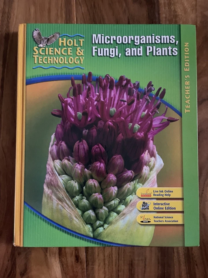 Holt Science & Technology: Teacher Edition Microorganisms, Fungi & Plants Book - Image 2 of 4