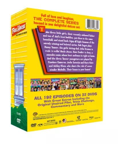 Full House Season 1-8 The Complete Series DVD New & Sealed Box Set FREE SHIPPING - Picture 2 of 2