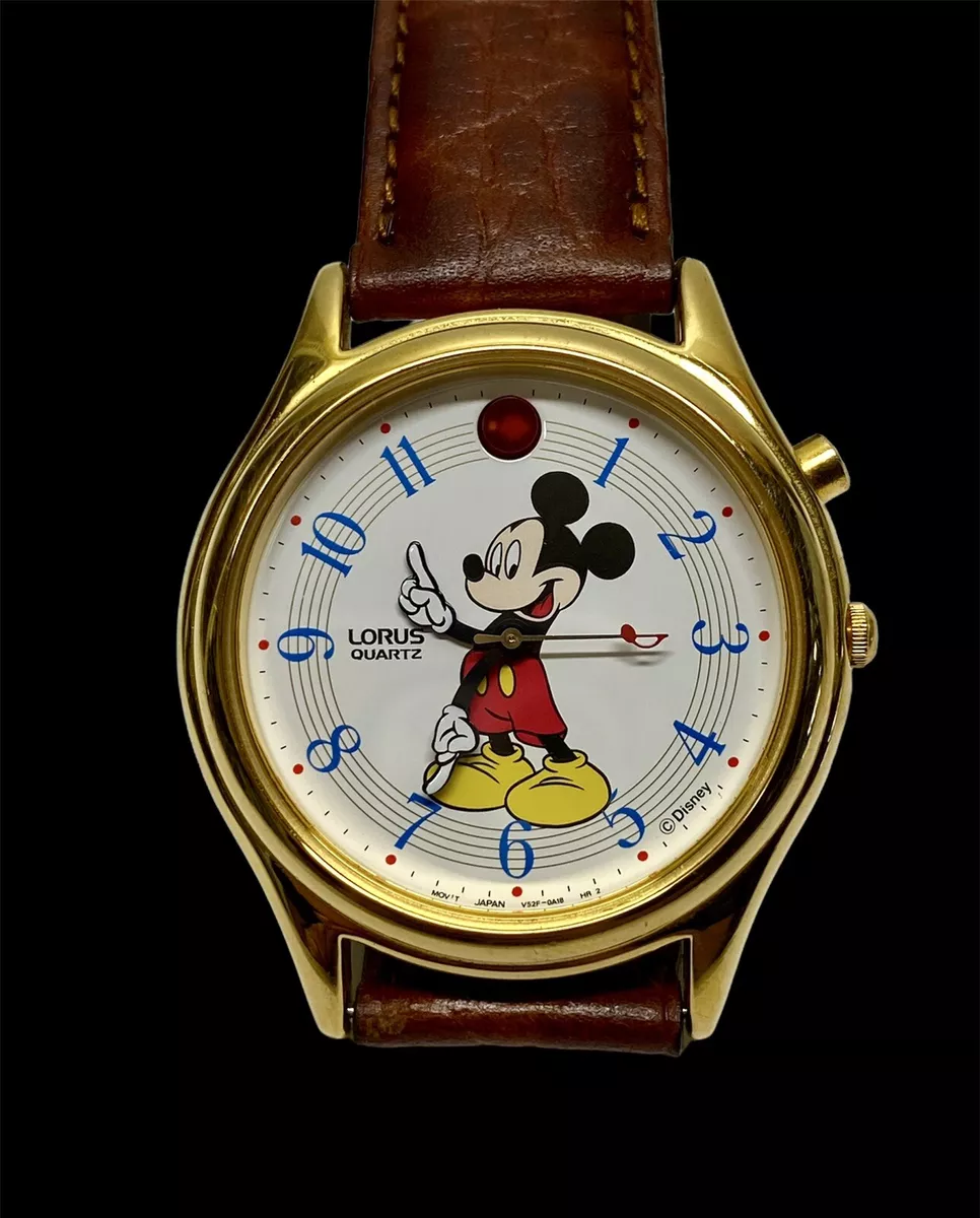 Lorus mickey mouse hotsell watch it's small world
