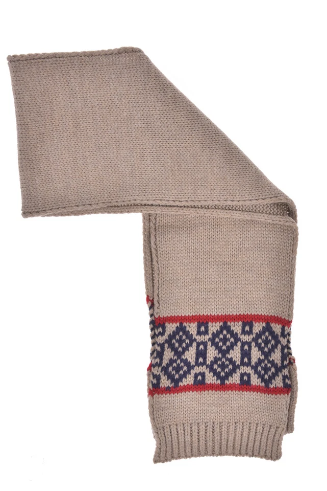 Sciarpa Foulard Daniele Alessandrini Scarf Scarves Uomo Beige Z9903605 5523 Foto 4 de 4