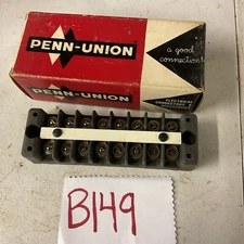AEP TERMINAL BLOCK 30A, 750V, CAT# 6008, PENN-UNION,- ECS