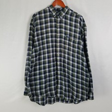 Vintage Chaps Ralph Lauren Shirt Mens XL Multicolor Plaid 90s Button Down Pocket