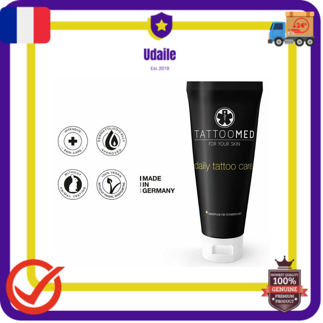 Crème de Soins Quotidiens pour Préserver TattooMed Daily Tattoo Care