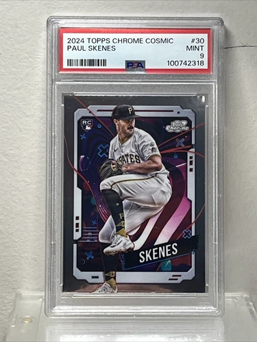 2024 Topps Chrome Cosmic Paul Skenes Rookie PSA 9 Mint #30 Pittsburg Pirates